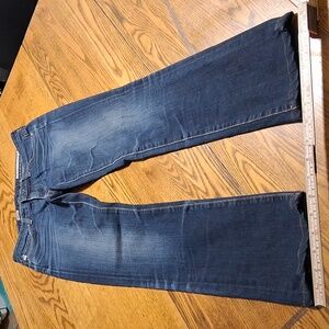 AG ADRIANO GOLDSCHMIED Jeans Womens 25 BLUE SLIM Bootcut BALLAD Boot Cut Denim